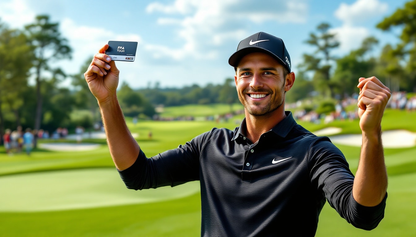 découvrez comment luke clanton, pilote de golf prometteur, continue de briller en décrochant sa carte du pga tour lors du tournoi du cognizant. une ascension fulgurante qui capture l'attention des fans et redéfinit les attentes dans le monde du golf.