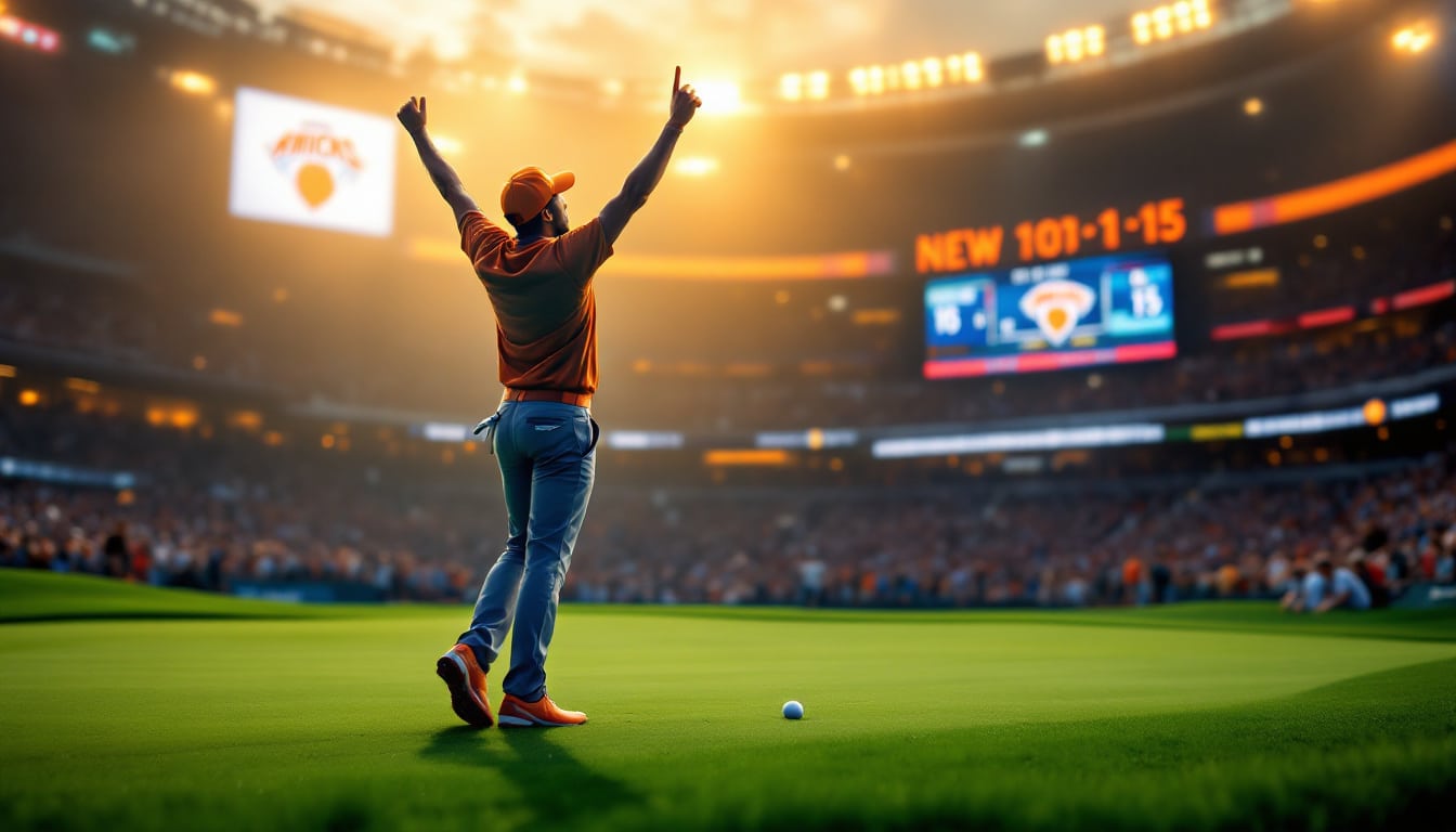 découvrez comment la récente défaite des knicks a conduit à l'ascension spectaculaire d'un rookie du pga tour en tête du tournoi colonial. un tournant inattendu qui combine sport et surprises !