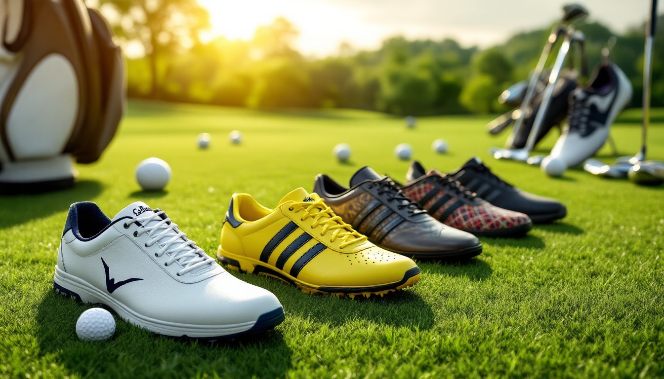 découvrez notre sélection des meilleures chaussures de golf à moins de 100€. alliant confort, performance et style, ces modèles vous permettront de profiter pleinement de votre jeu sans vous ruiner. trouvez la paire parfaite pour améliorer votre expérience sur le green.