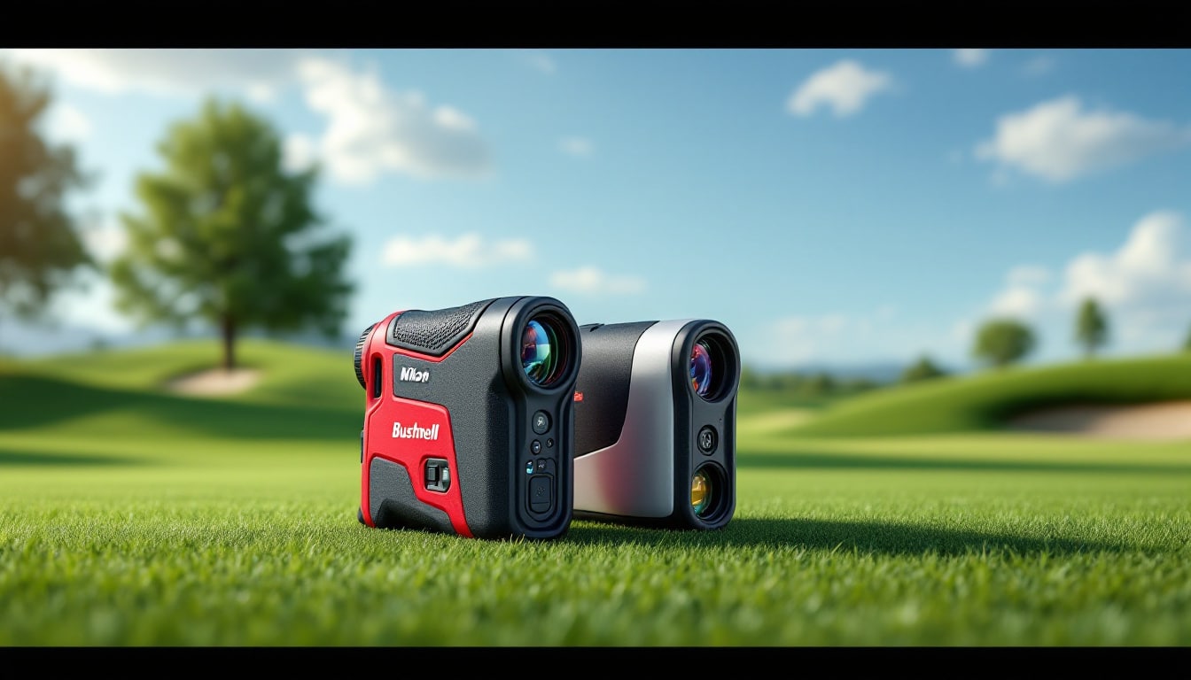 découvrez notre comparatif des meilleurs télémètres pour le golf, mettant en lumière les performances des modèles bushnell et nikon. trouvez l'outil idéal pour améliorer votre jeu avec des fonctionnalités innovantes et une précision inégalée.
