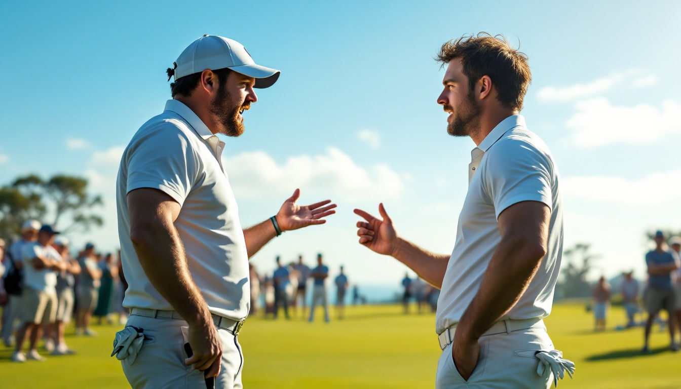 shane lowry demande des changements aux règles du pga tour après une confrontation marquante avec rory mcilroy, soulignant les tensions et les enjeux du golf professionnel. découvrez les détails de cet échange et ses implications pour le futur du sport.