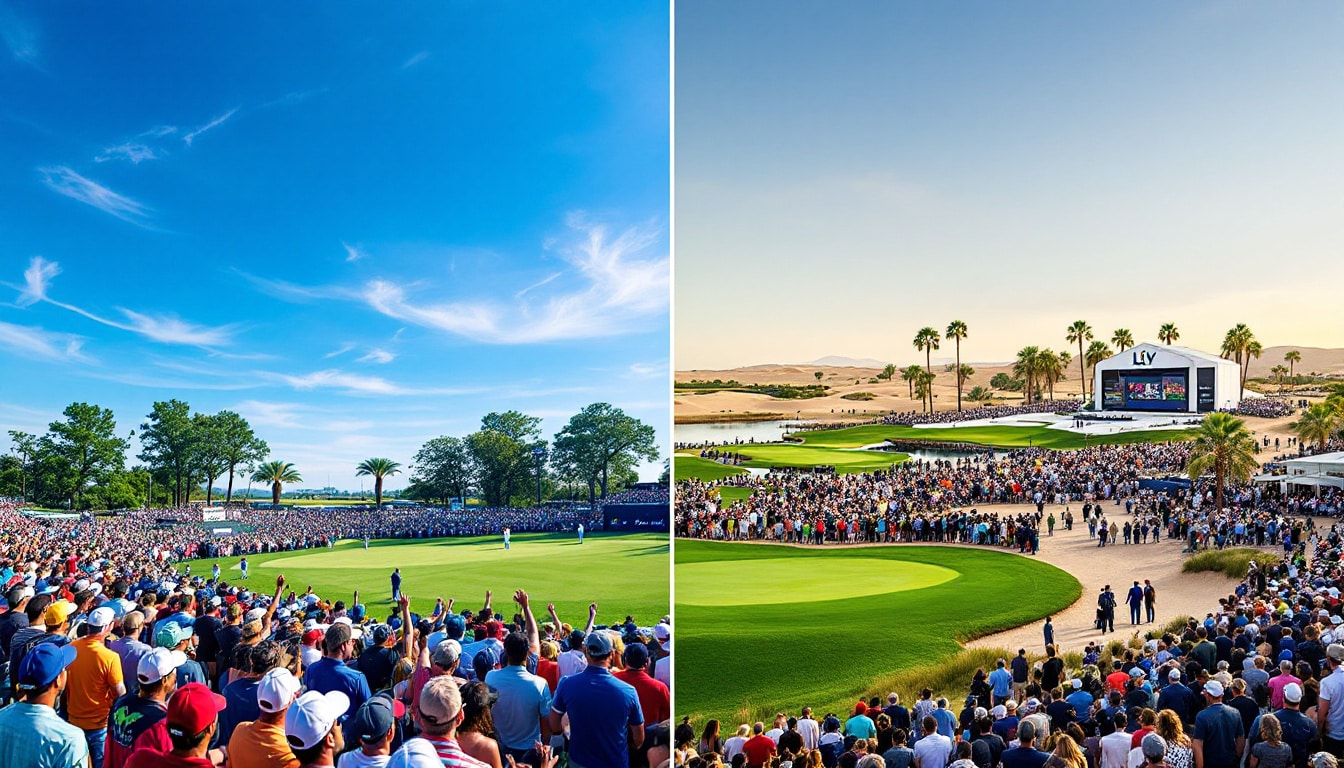 découvrez les enjeux des audiences télévisées entre le pga tour et le liv golf. analyse des tendances, des préférences des téléspectateurs et des performances des deux circuits de golf qui façonnent l'avenir du sport.
