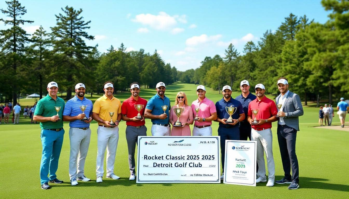 découvrez la répartition des gains du prestigieux prix rocket classic 2025, dédié aux joueurs du pga tour au detroit golf club. analyse complète des récompenses et des performances des joueurs dans cet événement incontournable du golf.