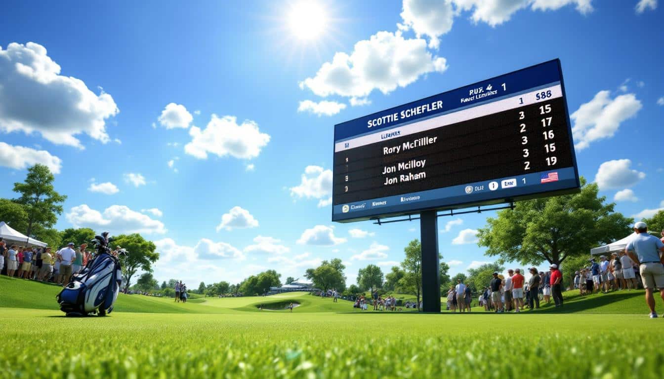 découvrez le classement actuel des puissances du pga tour avec scottie scheffler en tête. qui sont les joueurs qui le suivent de près ? analyse des performances et du palmarès des meilleurs golfeurs de la saison.