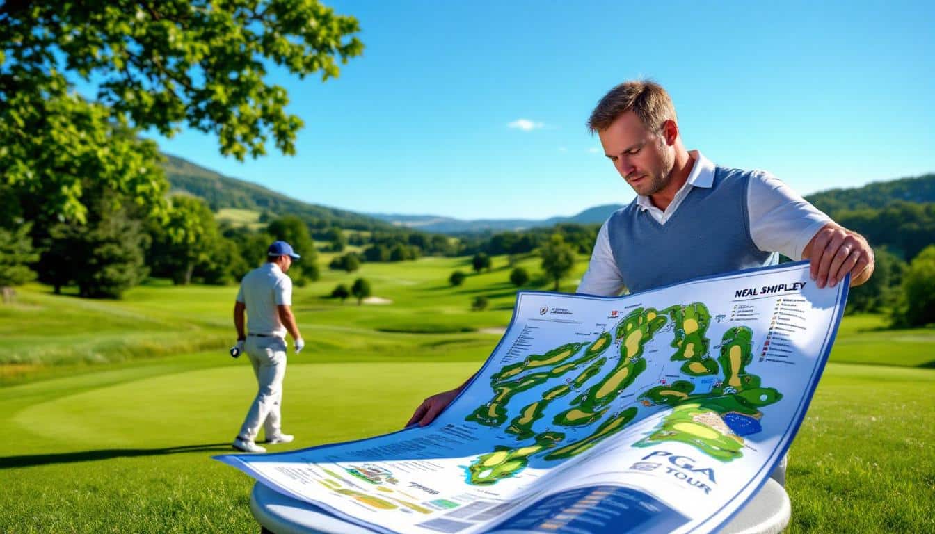 découvrez comment neal shipley progresse vers la carte tant convoitée du pga tour, en déjouant les défis du parcours et en montrant son talent sur le circuit professionnel. suivez son parcours et ses performances impressionnantes.